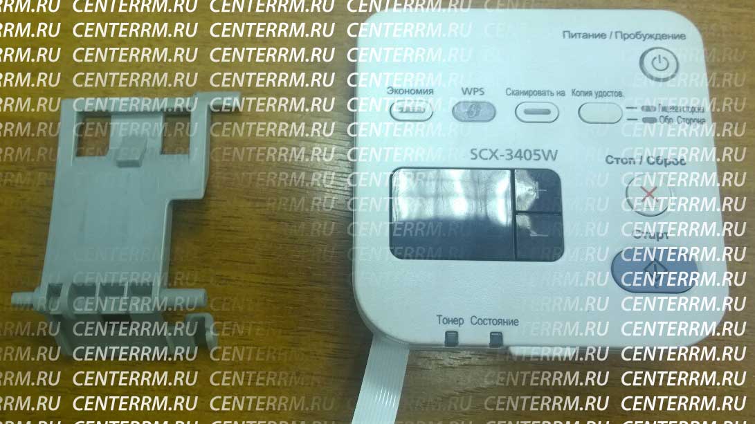 SCX-3405W Передняя рабочая панель с дисплеем для SCX-3405W в сборе со шлейфом