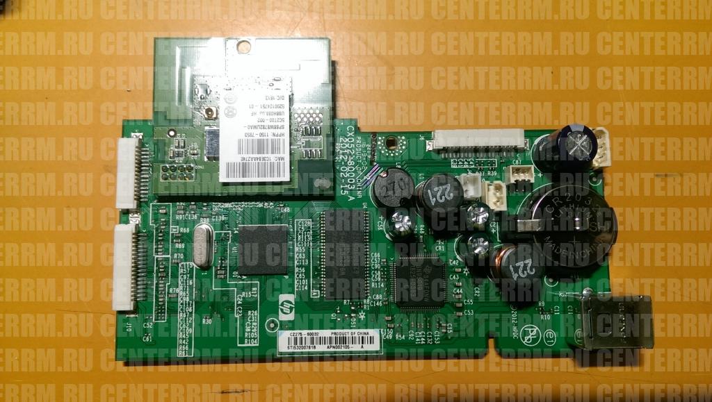 CZ257-60032; CX052-80003A от 15-02-2012 Главная плата (форматер) HP Photosmart 3525; Wi-Fi
